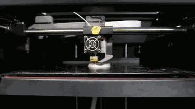 3D打印机工作中