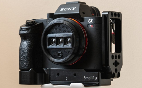 3D打印的镜头可以让数码相机拍摄3D照片